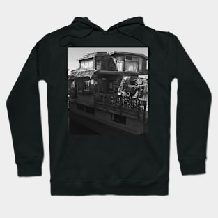 Sausalito Boat Houses Hoodie